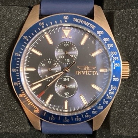 Invicta Other - Invicta Aviator Nomad Men's Watch - 45mm, Blue (38406)